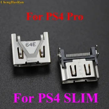 

ChengHaoRan 1pcs For PlayStation 4 Pro PS4 Slim Display HDMI Socket Jack Connector For PS4 Pro Console HDMI Port Repair parts