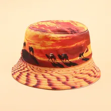 Хлопковое платье с рисунком и Панама для рыбака шляпа на открытом воздухе Дорожная шляпа шляпы от солнца для женщин и мужчин, 43