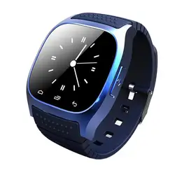 M26 Bluetooth Smart часы Водонепроницаемый Smartwatch звонки, музыка шагомер Фитнес трекер для Android-смартфон