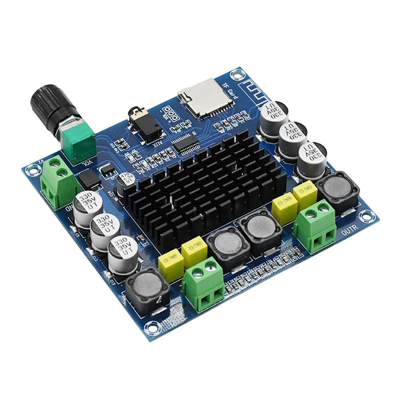  TDA7498 Bluetooth 5.0 Bordo Dell'amplificatore di Potenza Digitale Esperienza HD carta di TF di Sos