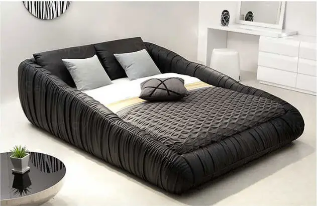 Special Price real Genuine leather bed frame Modern Soft Beds with storage Home Bedroom Furniture cama muebles de dormitorio / camas quarto Special Price real Genuine leather bed frame Modern Soft Beds with storage Home Bedroom Furniture cama muebles de dormitorio / camas quarto
