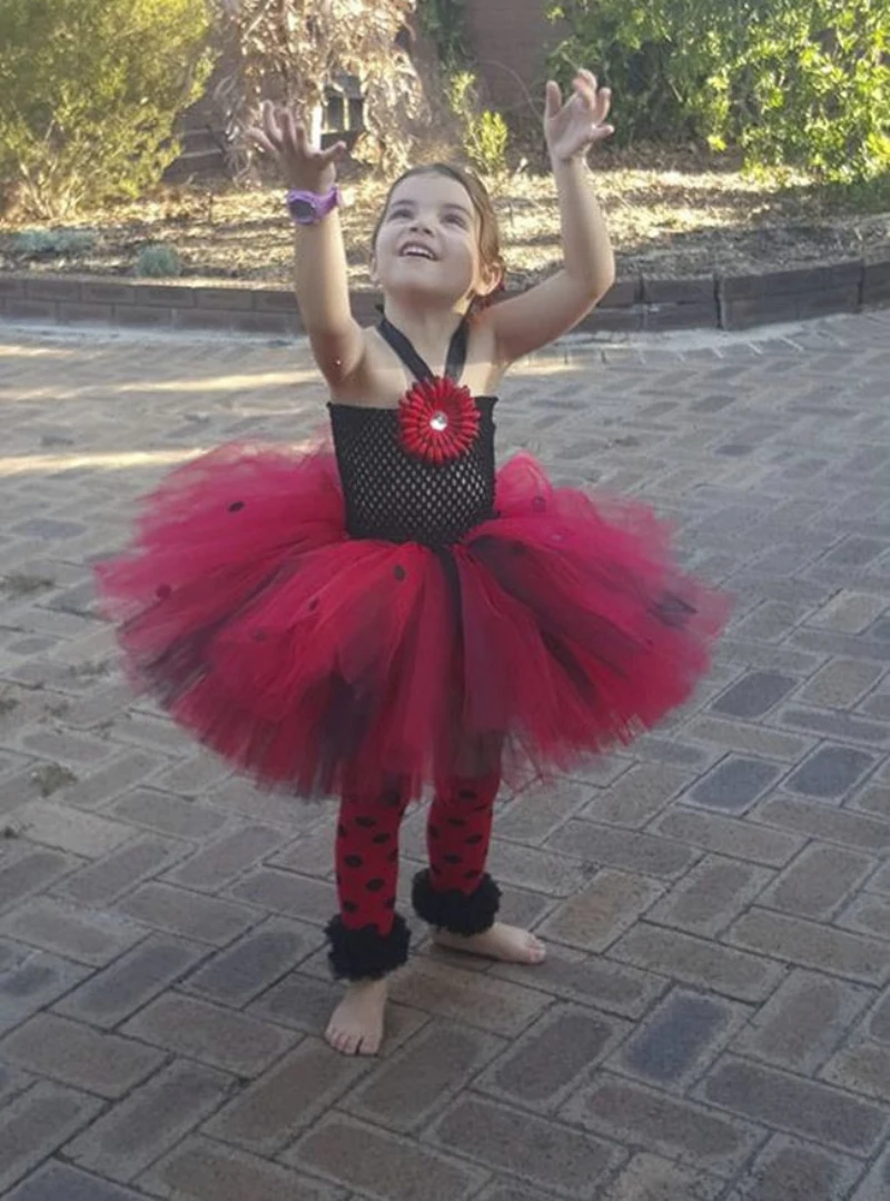 Lady bug tutu dress- lady bug costume- lady bug tutu31