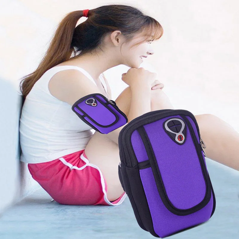 Beste Universele Sport Armband Telefoon Tas Case Running GYM Arm Band Riem Pouch Cover iphone X 6 7 8 Plus Samsung Xiaomi Onder 6 inch