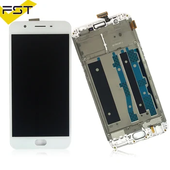 

White 5.5 inch LCD For OPPO F1s A59 A1601 LCD Display Touch Screen Digitizer Assembly With Frame Spare Parts +Tools