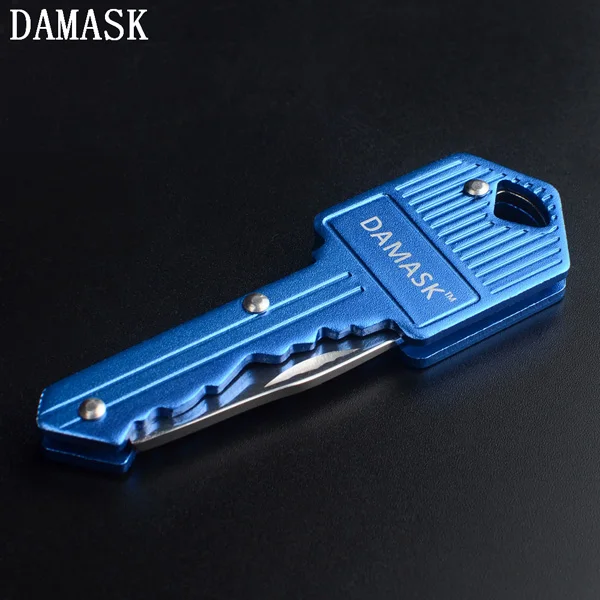 Buy DAMASK Portable Pocket Knife EDC Mini Folding Key Knife Tactical Keychain