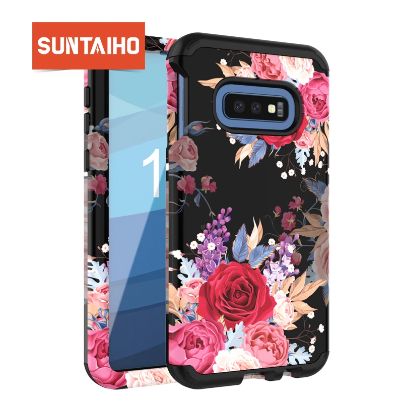 Сверхпрочный чехол Suntaiho для Samsung S10 samsung galaxy s10plus s10 lite мраморный ударопрочный