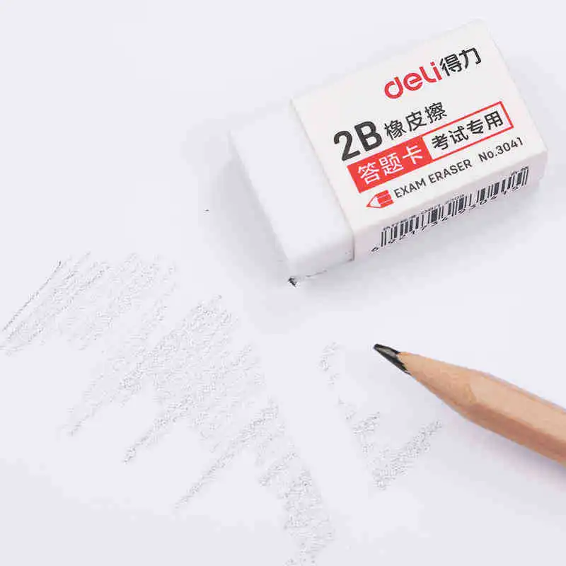 2B Pencil Eraser Advanced Sketch Drawing Rubber Art Writing Tools Artist Student Examing Stationery School Office Supply | Канцтовары