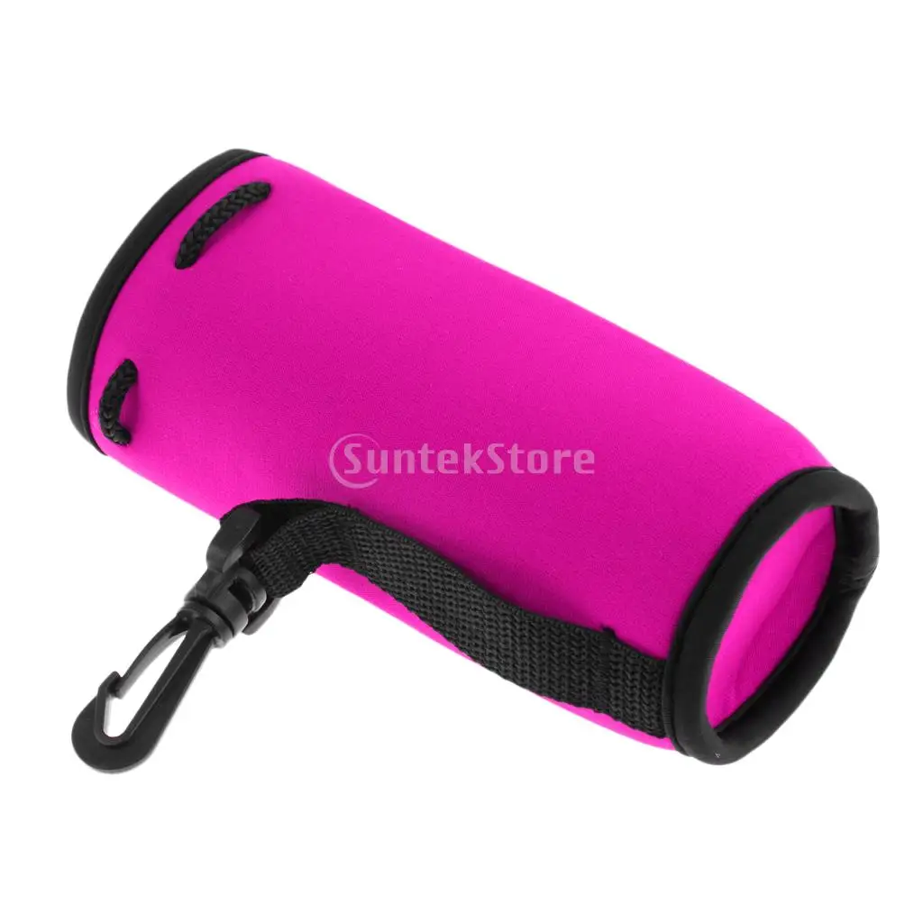 500ML Water Bottle Holder Bag Insulated Neoprene Carrier Pouch Protector Sleeve Cover Case for Stainless Steel & Plastic Bottles