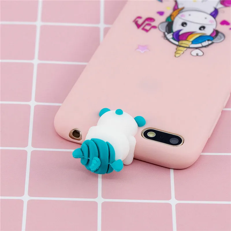 Honor 7A 8A Silicone Case on sFor Huawei honor 7A DUA-L22 Case for Huawei Y5 Prime 2018 Y6 Prime 2019 Cover 3D Soft Phone Cases cute phone cases huawei