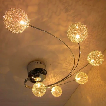 

Home Indoor Lighting Suitable for Bedroom Glass Ceiling Light Aluminium Home Bedroom Study Living Room Lighting Lamp