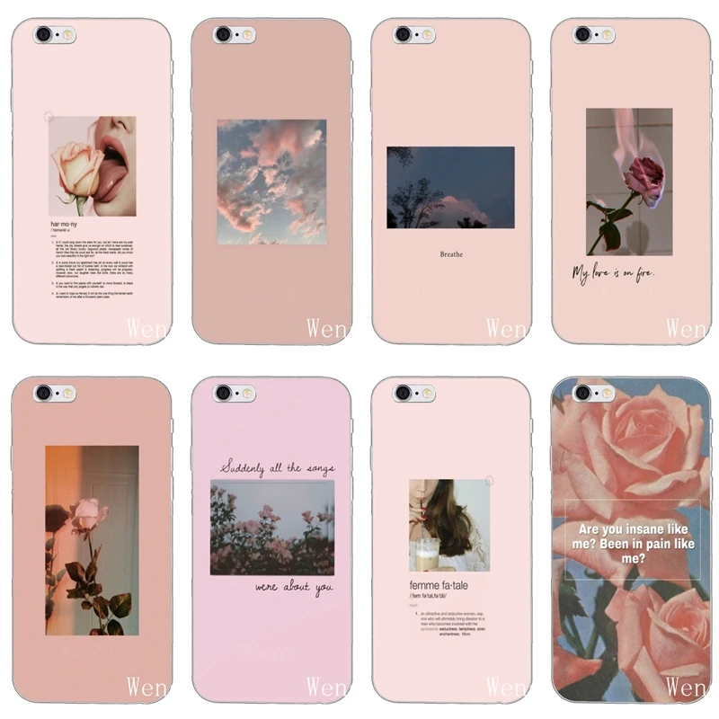 

Silicone Case Pink songs lyrics Aesthetic For LG G5 G6 G7 Q6 Q7 Q8 Q9 V20 V30 X Power 2 3 K4 K7 K8 K10 2017 For OnePlus 3T 5T 6T