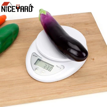 

5000g/1g 1000g/0.1g LCD Digital Scale Electronic Steelyard Balance Measuring Weight Food Scales Kitchen Scales Kitchen Accessory
