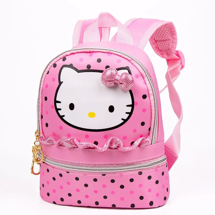 Милый Hello kitty девушка рюкзак сумка кошелек KW-1074