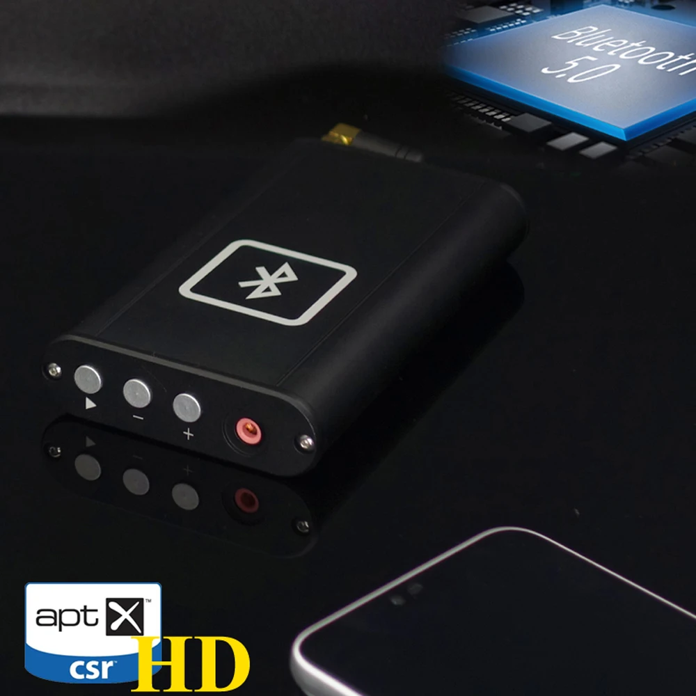WL03 Portable Bluetooth 5 0 Decoder DAC Amp CSR8675 CSR64215 PCM5102 Headphone Amplifier