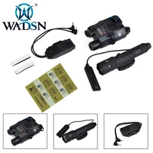 WADSN страйкбол вспышка светильник SF PEQ LA-5C блок II ИК и зеленый лазерный тактический светильник комбо с дистанционным управлением светильник хвост выключатель WEX424