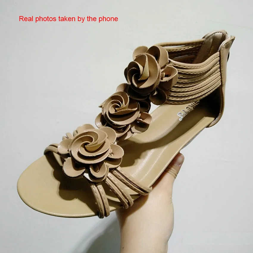 Women Sandals 2019 Summer Wedge Women Shoes Roman Gladiator Sandals Women Flowers Sandalias Mujer Plus Size 42 Women Sandals 2019 Summer Wedge Women Shoes Roman Gladiator Sandals Women Flowers Sandalias Mujer Plus Size 42