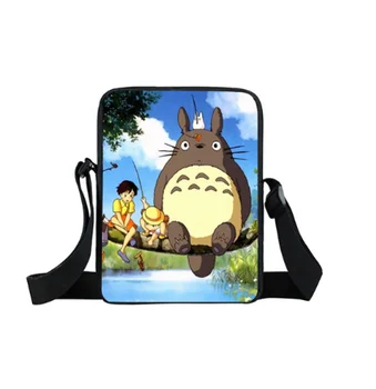 

My Neighbor Totoro Shoulder Bag Boy Girl School Bags Mini Messenger Bag Cartoon Totoro Kids Travel Shopping Portable Cross Bags