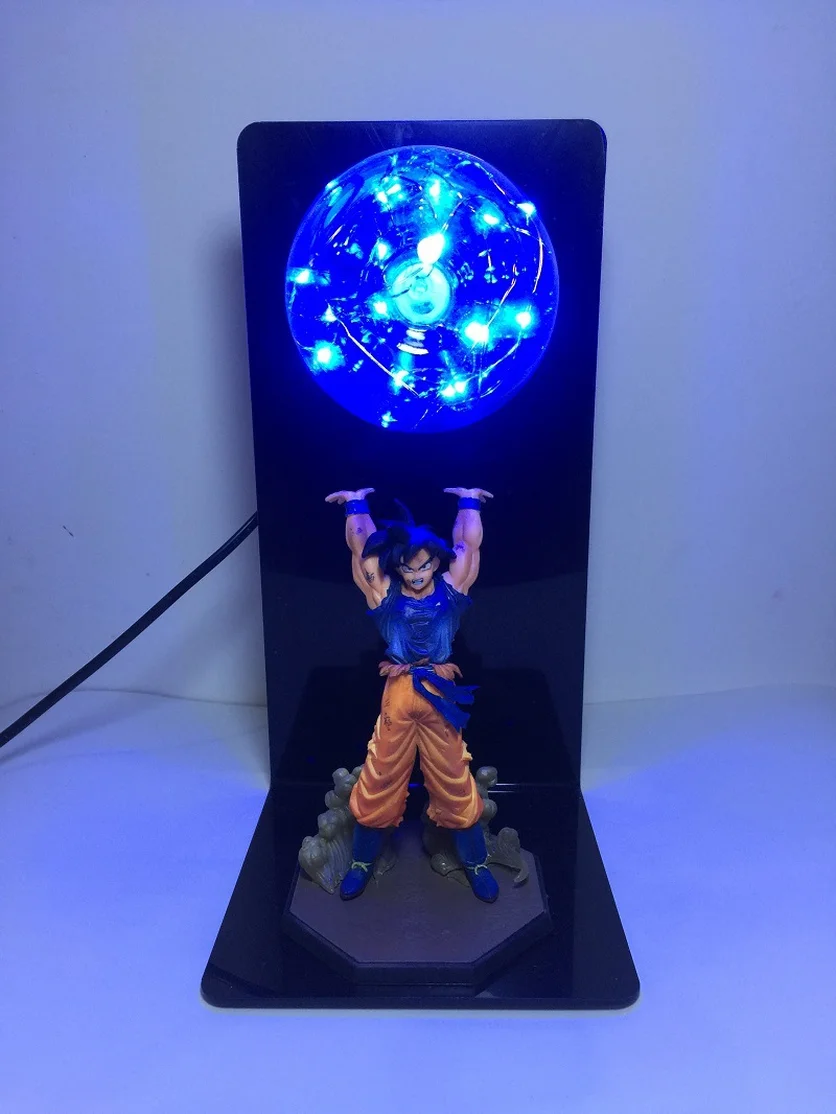 

Dragon Ball Z Lamp Goku Strength Bombs Creative Table Lamp Decorative Lighting Kids Baby DBZ LED Night Light for Children Hot