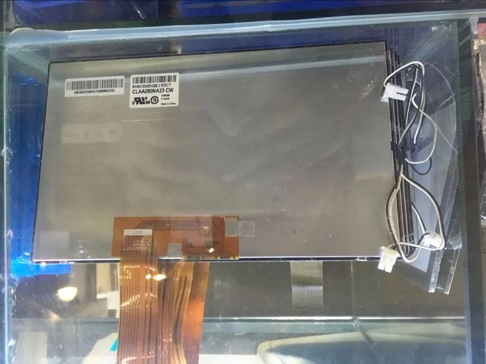 Tela Lcd de Polegadas Claa080na23 cw de 40 Pinos