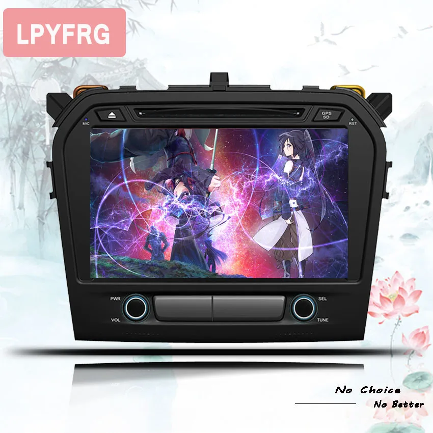 Best Ram 4GB 2 din android 9.0 car dvd for suzuki grand vitara 2015 - 18 multimedia 1024*600 car radio stereo gps with steering wheel 5