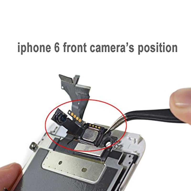 Сменный светильник датчик приближения гибкий кабель с фронтальной камерой для iPhone 6 6plus 6s 6s plus фронтальная камера гибкий кабель