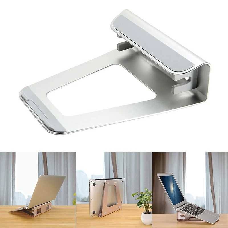 

New Hot Laptop Stand Aluminum Alloy Tablet PC Cooling Bracket Base for Macbook Air Pro 11 12 13 15 Inch 8 99