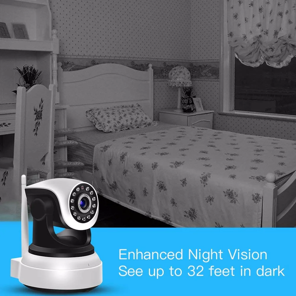 Wifi ip-камера 720 P, беспроводная камера безопасности, домашняя система наблюдения, ночное видение, для детей, домашних животных, монитор, обнаружение движения, игра