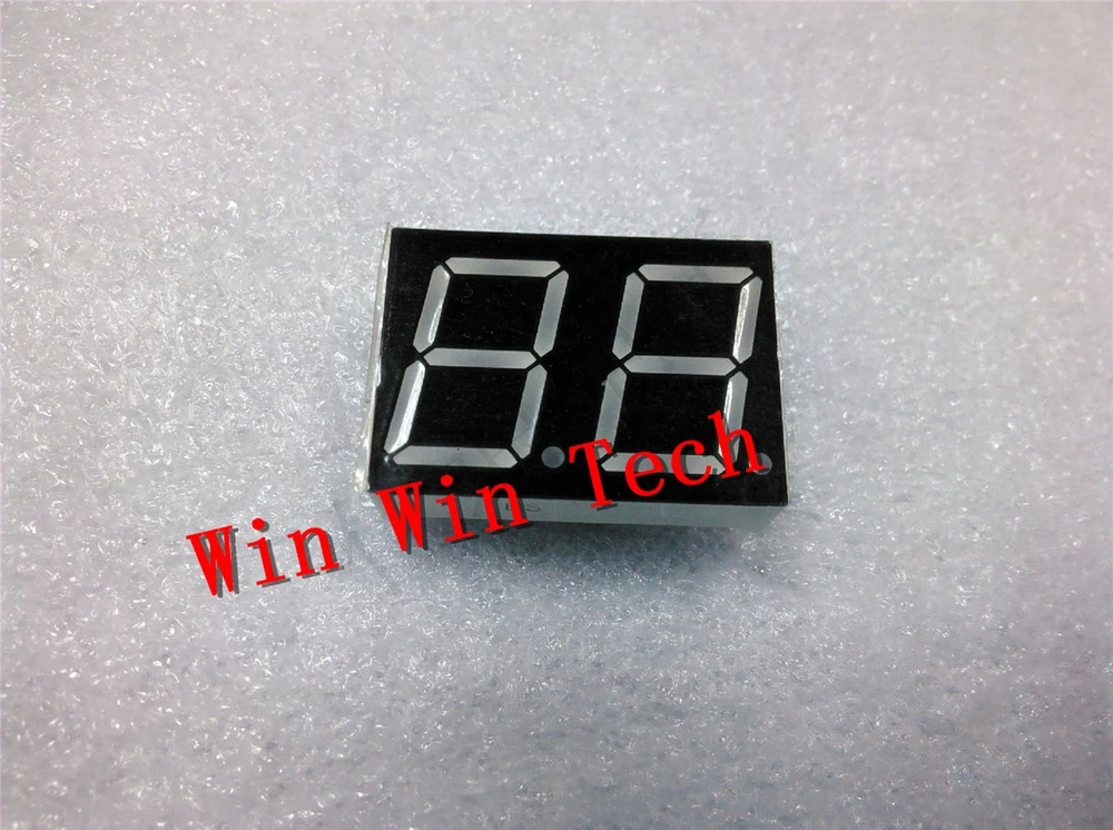 

5pcs 0.8 inches two digital tube public 10,5 highlighted red pin 8201AS 8201BS Free shopping