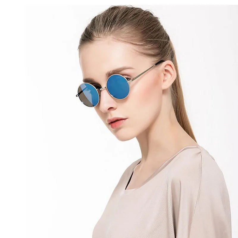 Dokly-New-Fashion-show-style-glasses-real-Polarized-sunglasses-vintage-sunglass-round-sunglasses-UV400-Black-lens (3)