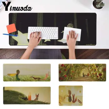

Yinuoda The Little Prince and The Fox Customized MousePads Computer Laptop Notebook Non-Slip Mouse pad anime office desk pad