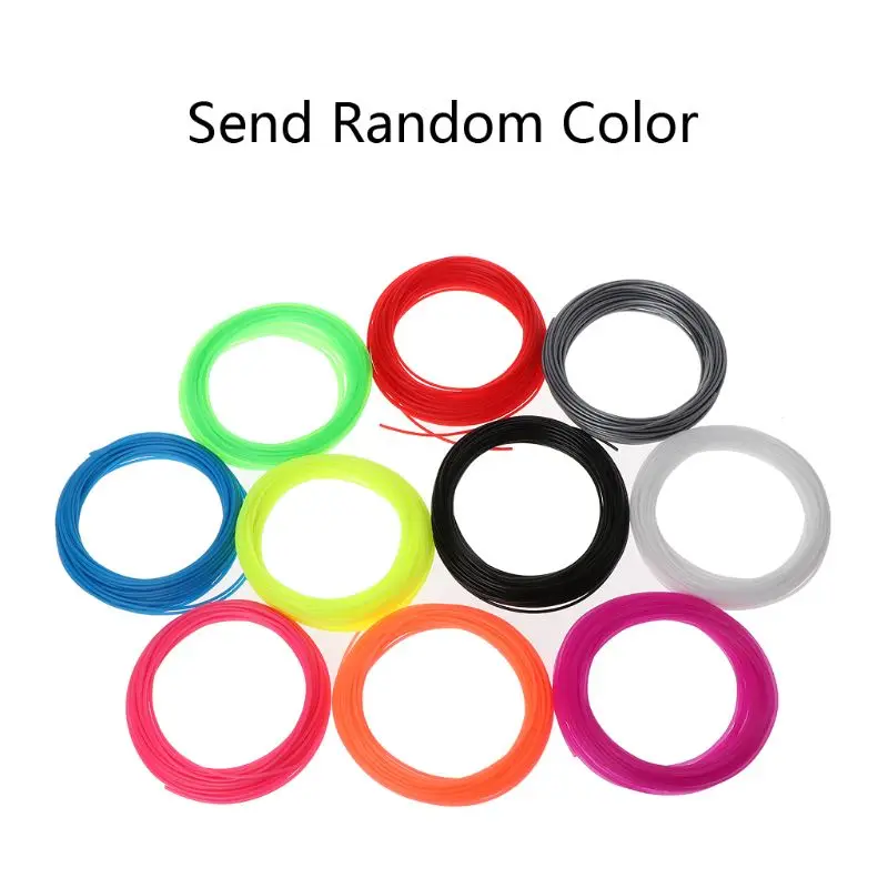 

3D 10 Metre 1.75 mm ABS/PLA Material 3D PLA Filament For 3D Pen Filament ABS Plastic 3D Pens Supplies Color