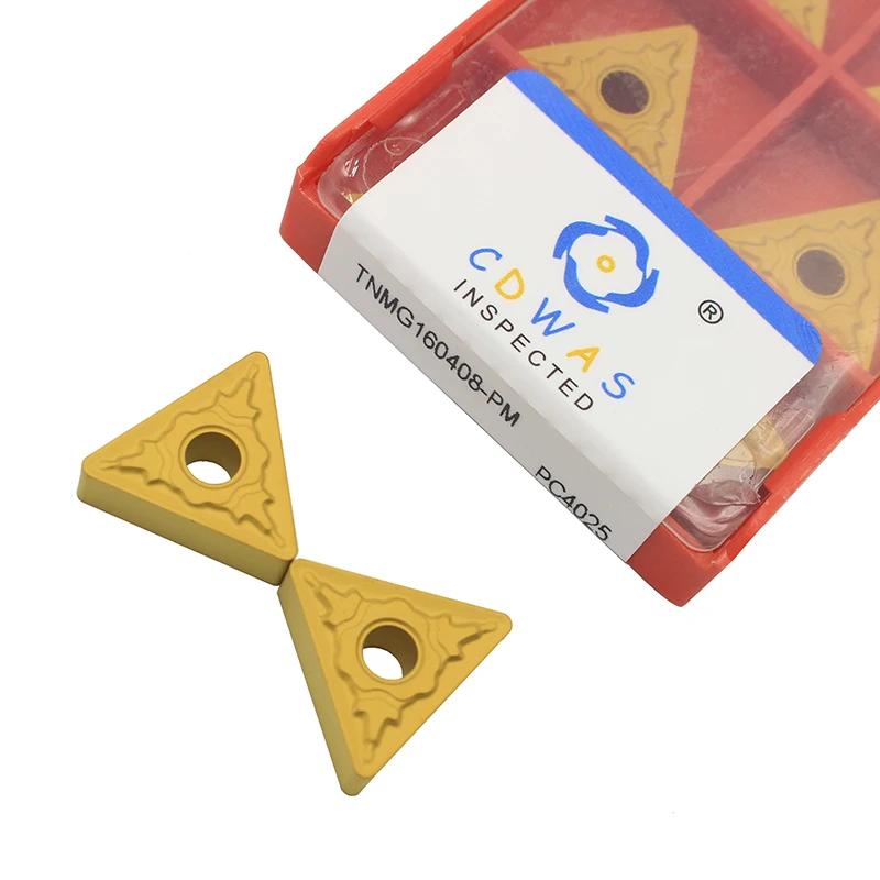 

High quality TNMG160408 PM PC4025 Carbide insert milling turning tool Lathe tool Turning insert for machining steel parts