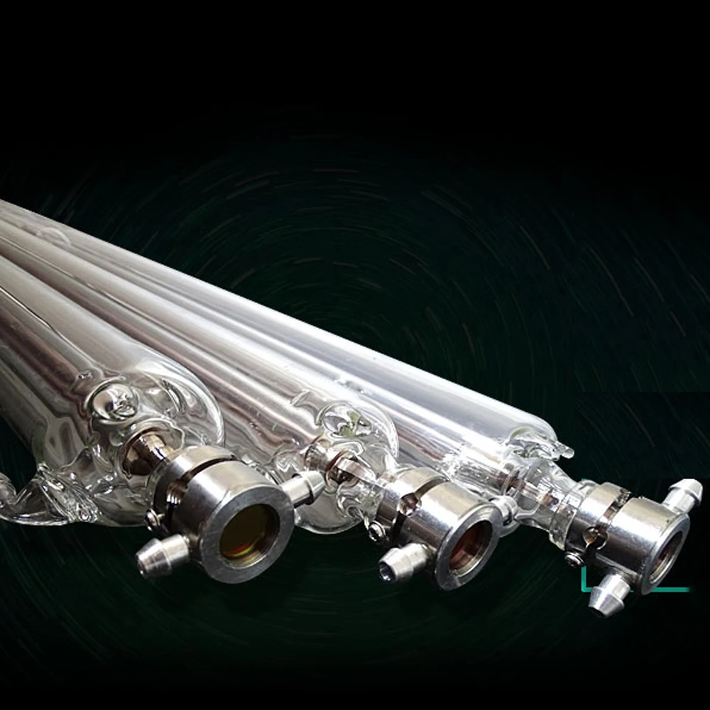 Discount CO2 Laser Tube Higher Power Rate Cutter Cutting Machine Parts 30W 600mm Length Engraving Glass Tube Carbon Dioxide Laser Tube 13