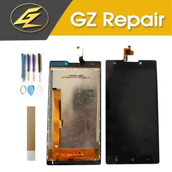

5.0 Inch For Haier Terra T53P LCD Display With Touch Screen Sensor Glass Digitizer Assembly Black Color With Tools Tape