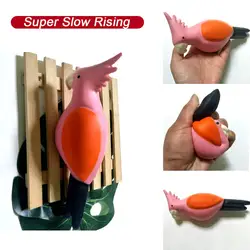 Squishies очаровательны попугай замедлить рост крем Squeeze Ароматические снятие стресса игрушки головоломки игрушка