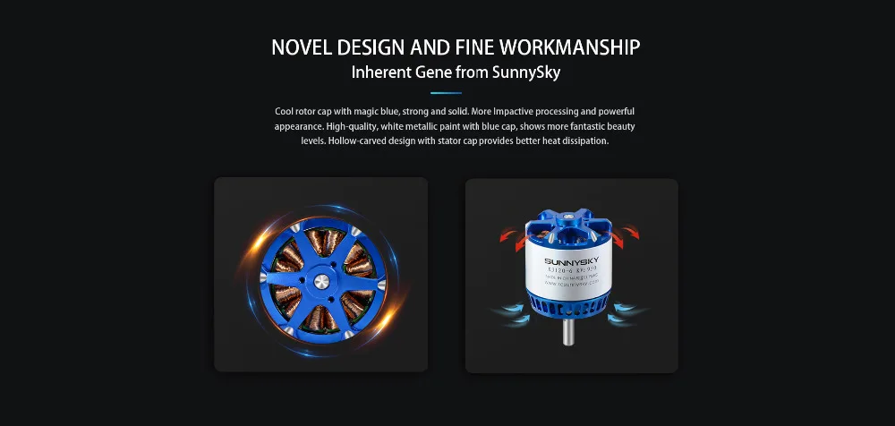 SunnySky X3120III 760KV 880KV 1025KV бесщеточный двигатель серии X для RC воздушный Квадрокоптер