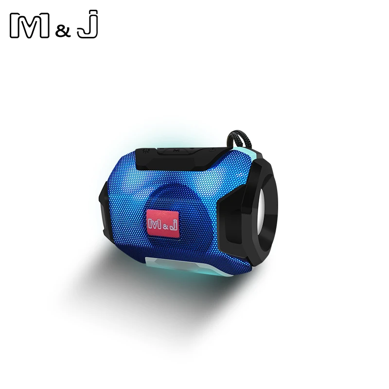 M &amp J портативные мини bluetooth-колонки беспроводные свободные руки светодиодный