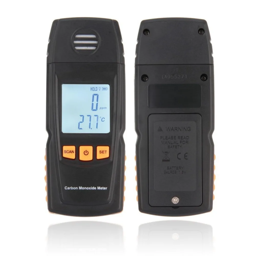 

Smart CO Gas Detector Hand-held portable sensor LCD Digital Carbon Monoxide Meter CO Gas Tester Detector Meter