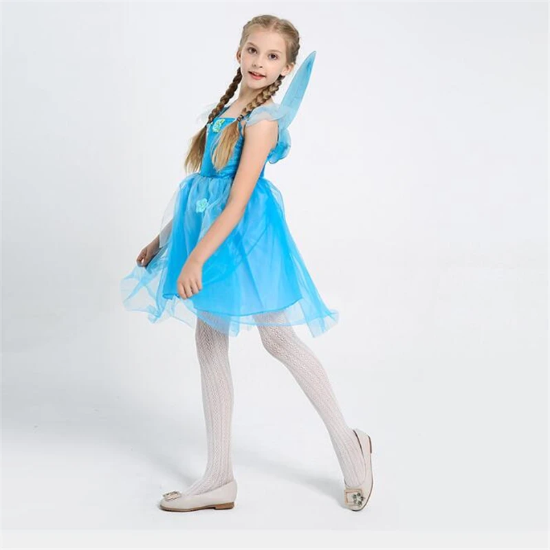 

New Arrival Girls Fairy Elf Costume Halloween Performance Party Kids Cosplay Clothing