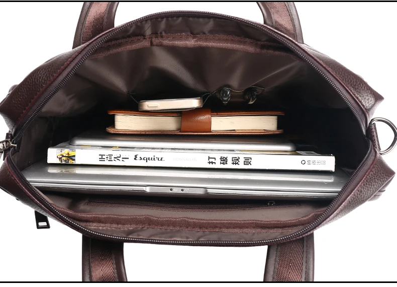cowhide male commercial briefcase (32)