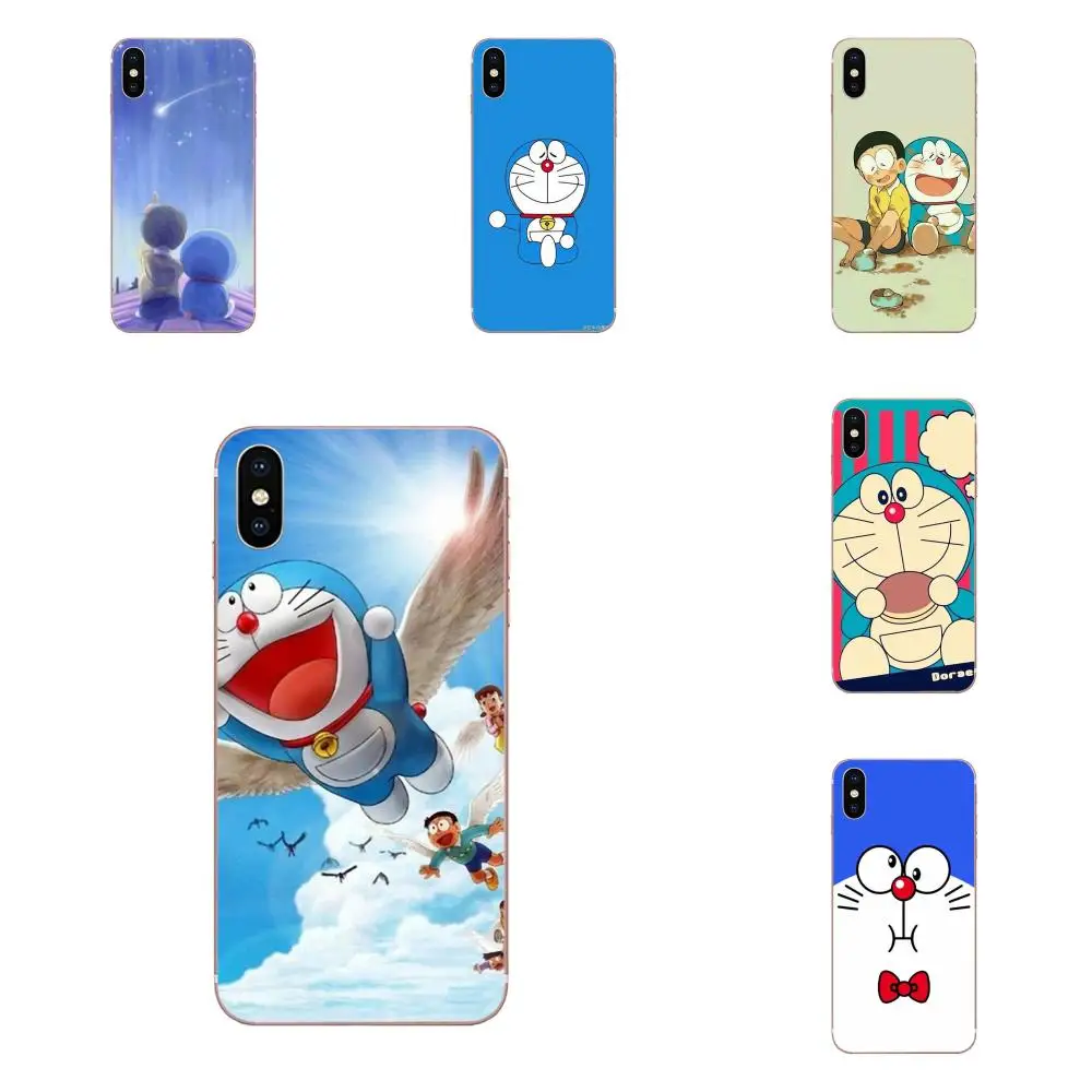 ТПУ защитный чехол для Galaxy Grand A3 A5 A7 A8 A9 A9S On5 On7 Plus Pro Star 2015 2016 2017 2018 Doraemon Friends Jp