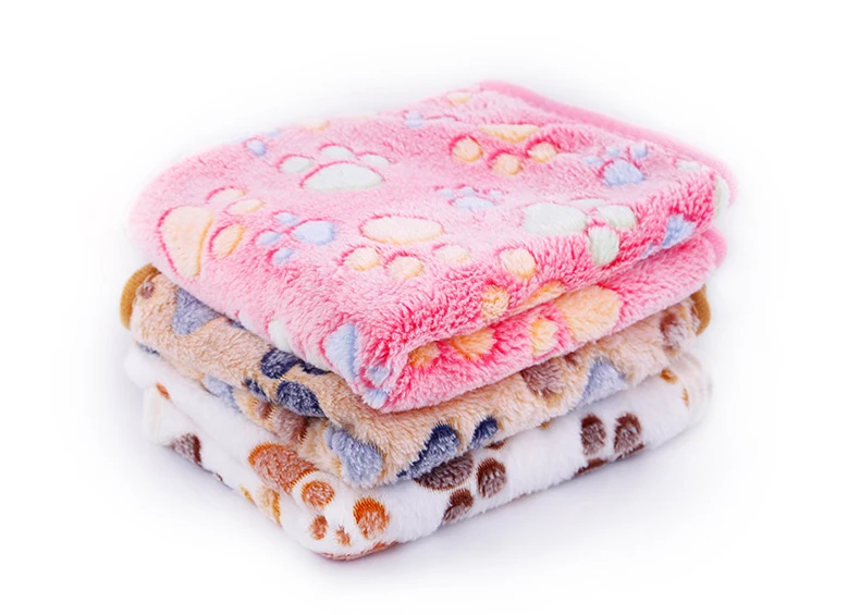 Pet Coral Fleece Bed Blanket Breathable Soft Sleeping Mat For Medium Small Cats Dogs Autumn Winter Warm Dog Cushion Sleeping Bed (3)