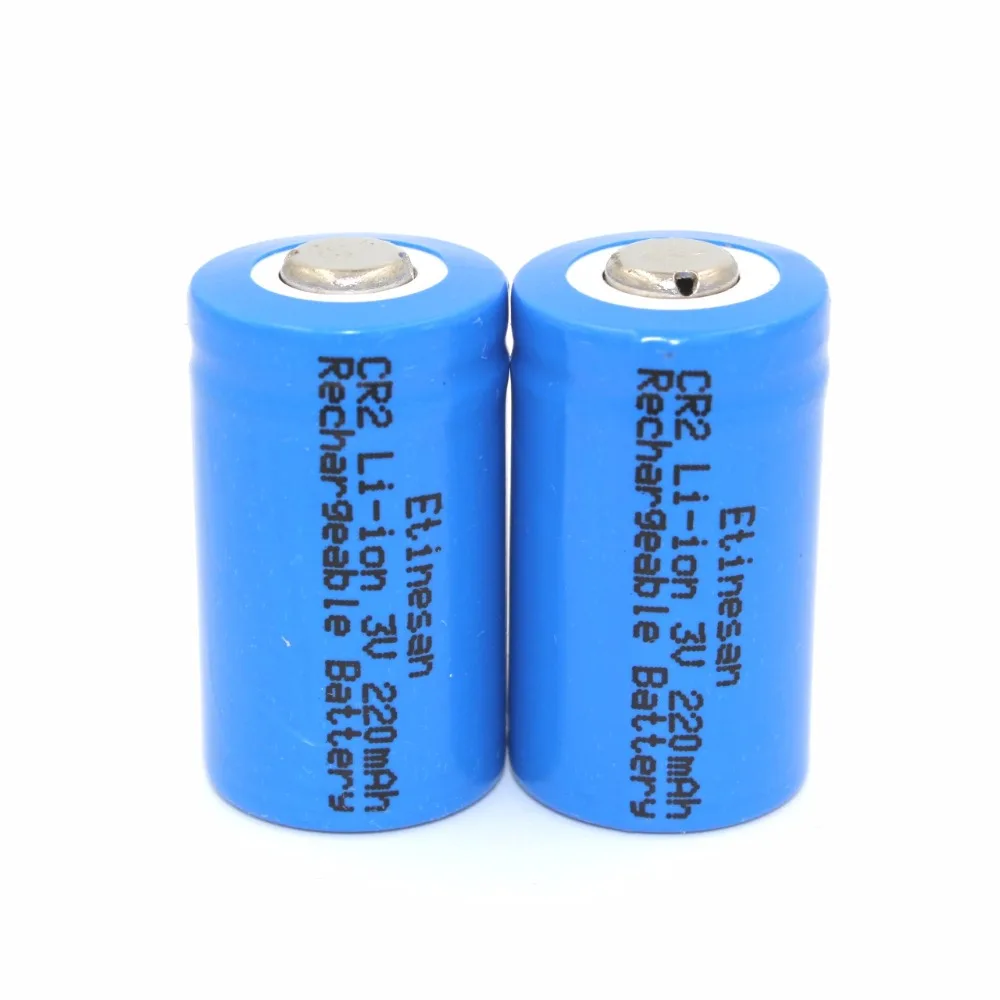 Литий ионные аккумуляторы Etinesan 15266 2 шт./лот 3 в 220 мАч LiFePo4|li-ion battery|battery safebattery lifepo4 |