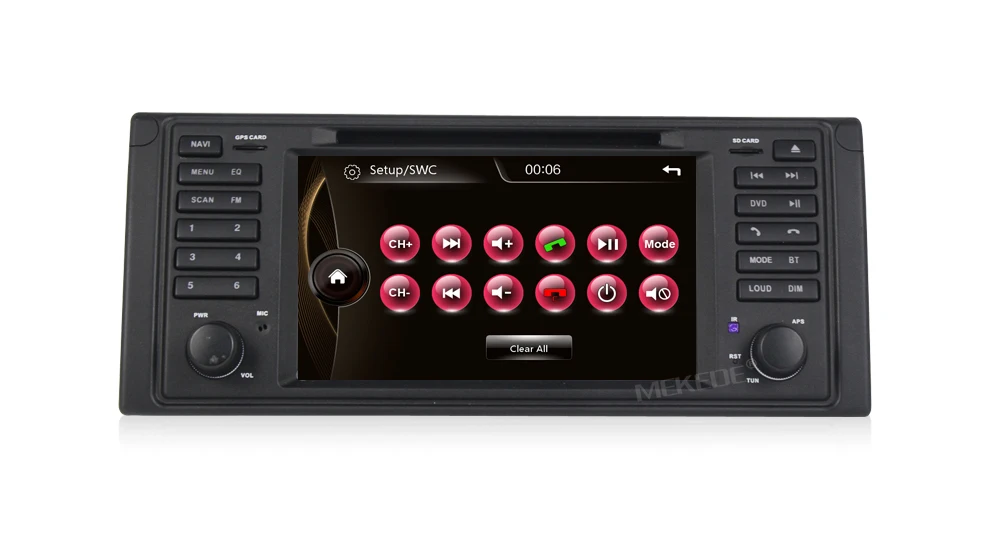 MEKEDE windows ce 6,0 Автомобильный Радио gps навигатор автомобильный стерео плеер для BMW 5 серии E39 X5 E53 USB IPOD RDS BT FM