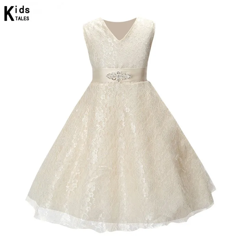 

Girls Dress Children Wedding Brides Children Gears Celebrations and Parties Princess Lace Costume Girls Clothes Christmas