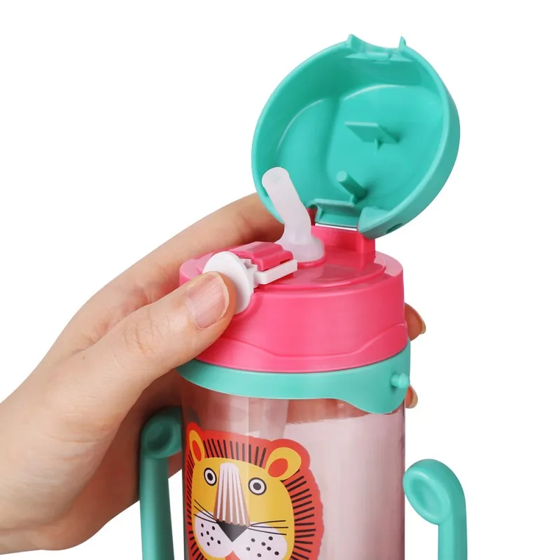 Детская портативная чашка-непроливайка, аксессуары для соломы, безопасный мягкий полипропилен силикон, Детские Непроливайки, аксессуары для замены соломы