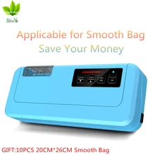 Новинка года. Вакуумный упаковщик для пищевых продуктов. P-290 вакуумный упаковщик. 10 шт вакуумных пакетов для пищевых продуктов