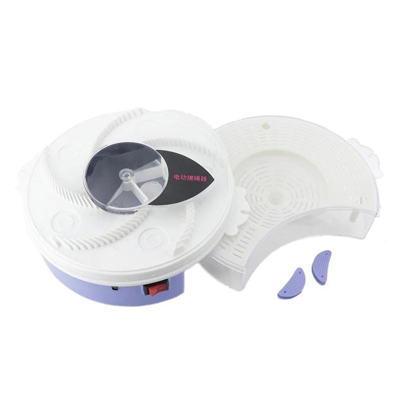 Electric USB Flycatcher Automatic fly killer insect Traps pest reject control Battery power dual-use style Stand by Dropshipping Electric USB Flycatcher Automatic fly killer insect Traps pest reject control Battery power dual-use style Stand by Dropshipping