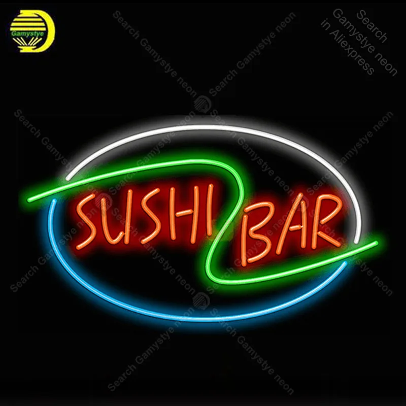Sushi Bar Neon Light Sign Glass Tube Neon Bulb Sign Decor Food Store Coffee Neon board lamp anuncio luminoso Atarii Dropshipping Sushi Bar Neon Light Sign Glass Tube Neon Bulb Sign Decor Food Store Coffee Neon board lamp anuncio luminoso Atarii Dropshipping