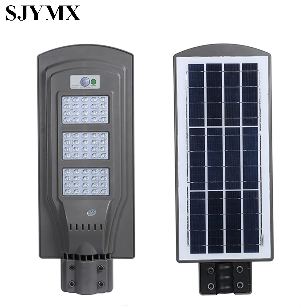 Sjymx 60 W Солнечный светодиодный уличный свет Ip65 из водонепроницаемого материала для дорожного освещения